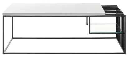 Masă de cafea ZAIRA albă