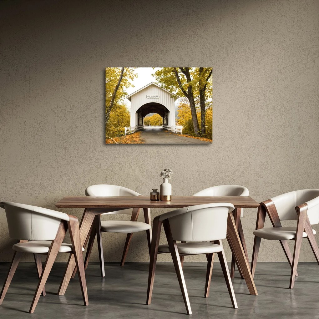 Tablou cu podul în Oregon (70x50 cm)