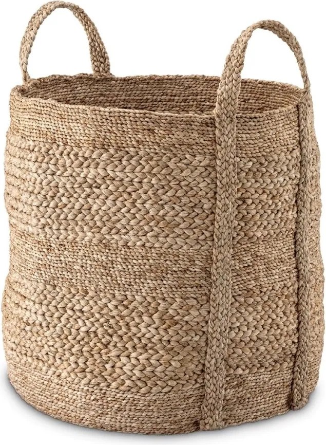 Cos decorativ din iuta, spatiu de depozitare Nikko M