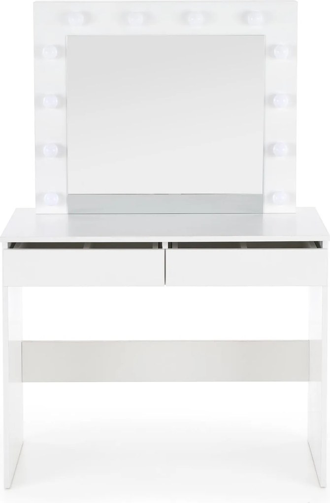 Măsuță toaletă Velinio 95 cm - alb