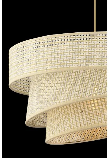 Lustră suspendată pe cablu COUPER 1xE27/60W/230V, crem