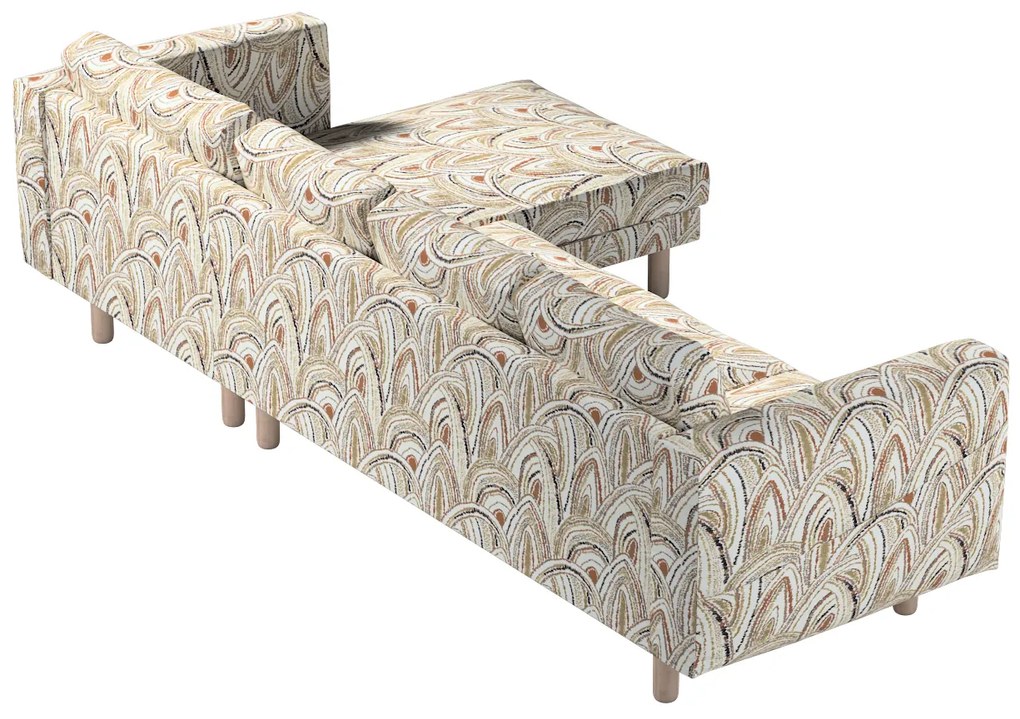 Husă pentru canapeaua Norsborg cu 4 locuri și șezlong Norsborg