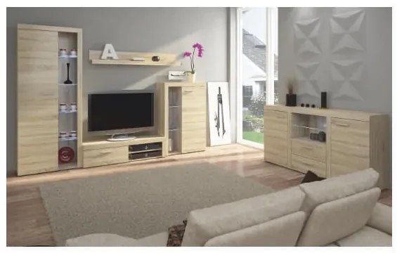 Living cu comoda GLOBAL241 - Alb