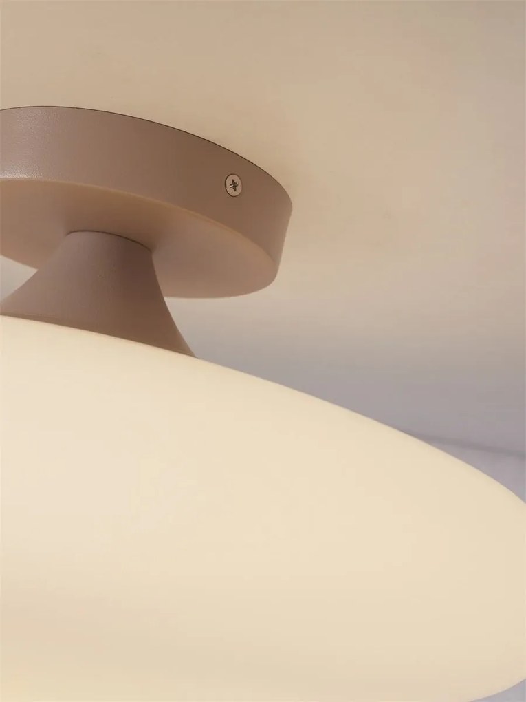 Plafoniera moderna design decorativ Sapporo alb/sand
