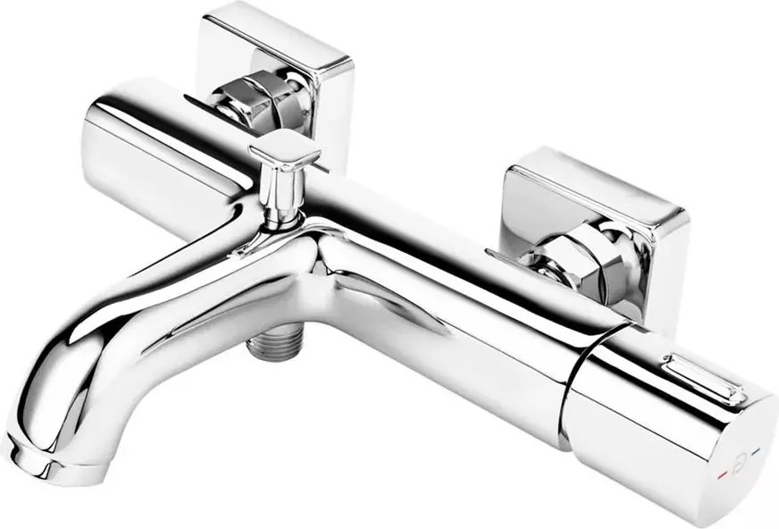 Baterie cada - dus FDesign Meandro monocomanda crom lucios