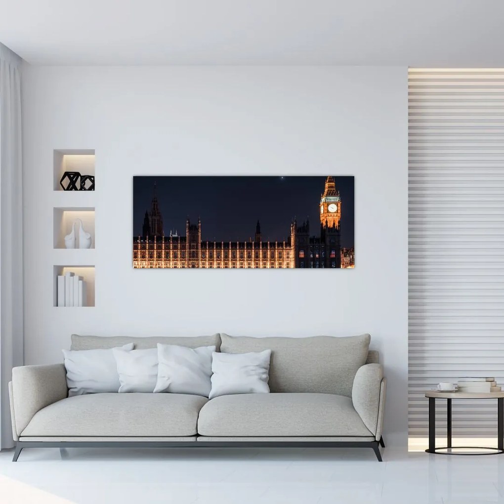 Tablou cu Big Ben din Londra (120x50 cm)