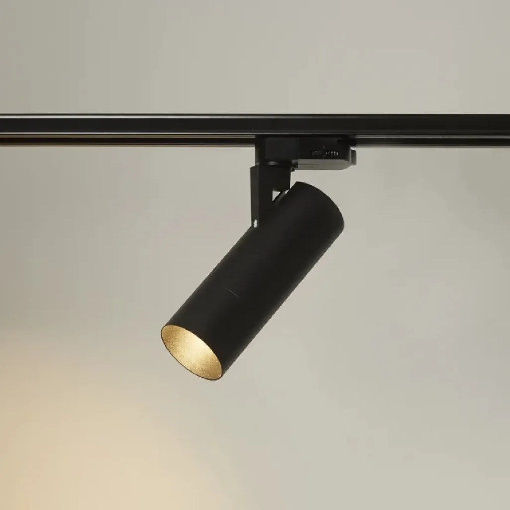 Spot directionabil pentru sina Track Project Collection, Andromeda negru