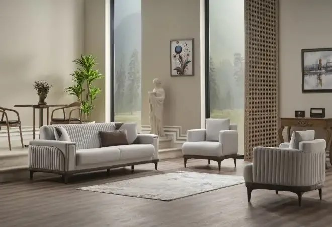 Set canapele extensibile si fotolii Elit 3+1+1