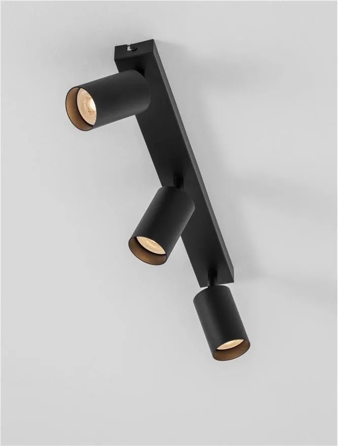 Plafoniera cu 3 Spoturi directionabile minimalista REIG, NVL-9011536