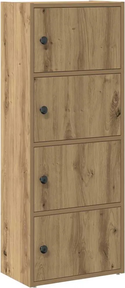 vidaXL Bibliotecă, stejar artizanal, 40x24x102 cm, lemn prelucrat