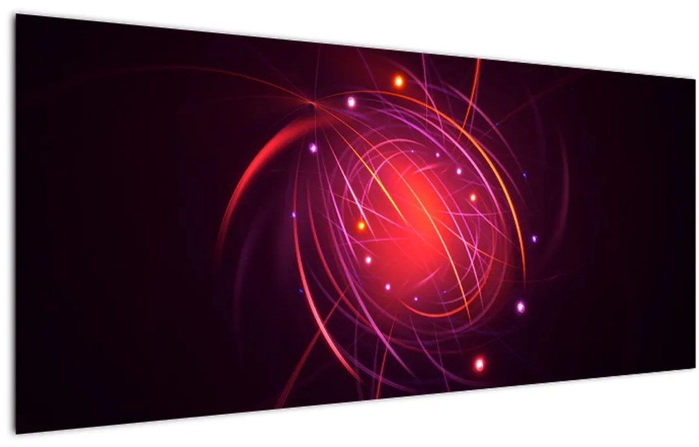 Tabloul modern cu abstacțiune (120x50 cm)