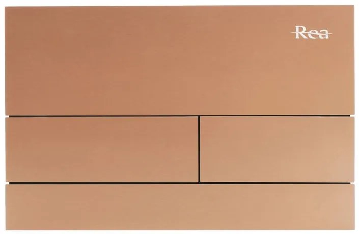 Clapeta pentru rezervor incastrat K011A-Q Rea T cupru periat