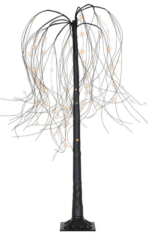 Decorațiune de Crăciun - salcie de doliu luminată, 150 cm, 9