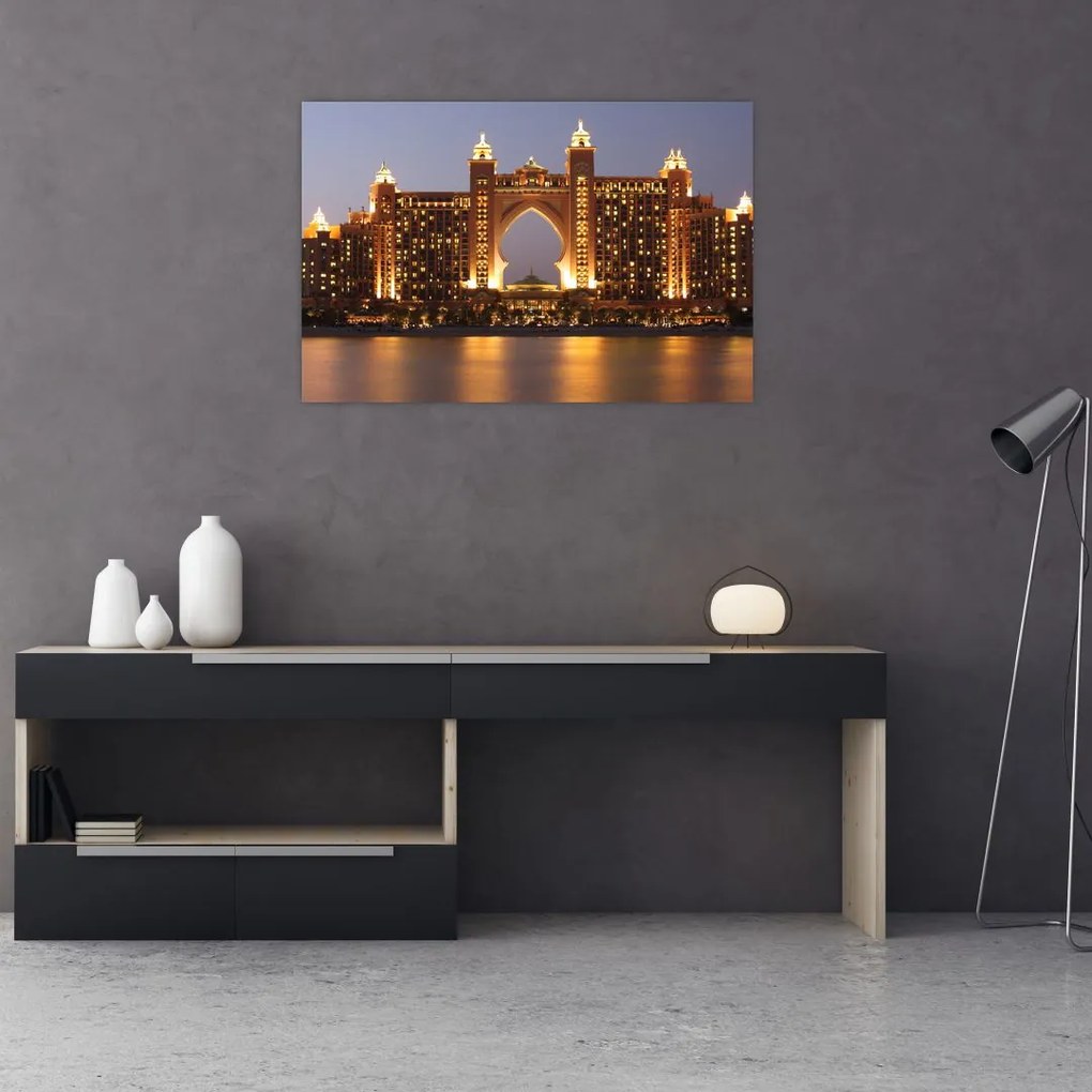 Tablou construcției în Dubai (90x60 cm)
