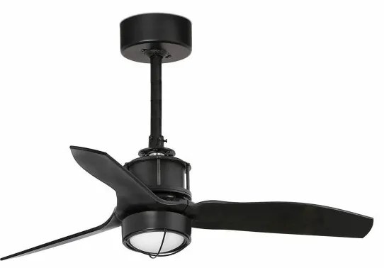 Lustra cu Ventilator si telecomanda JUST FAN XS LED negru