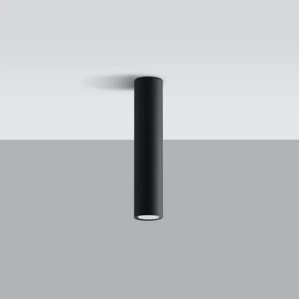 Plafonieră LAGOS 1xGU10/40W/230V negru