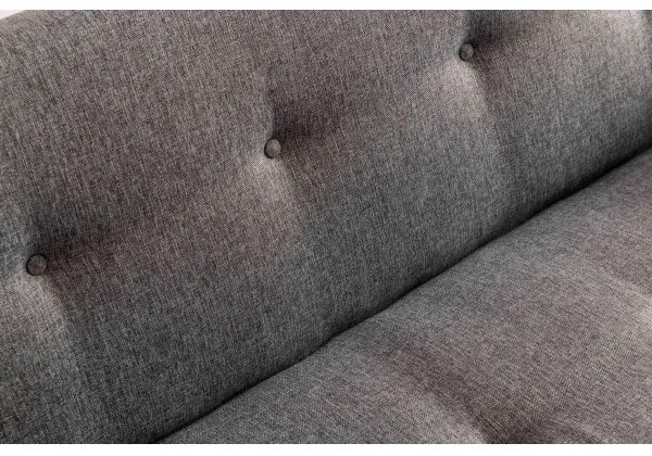 Canapea NARA, 2 locuri, gri deschis