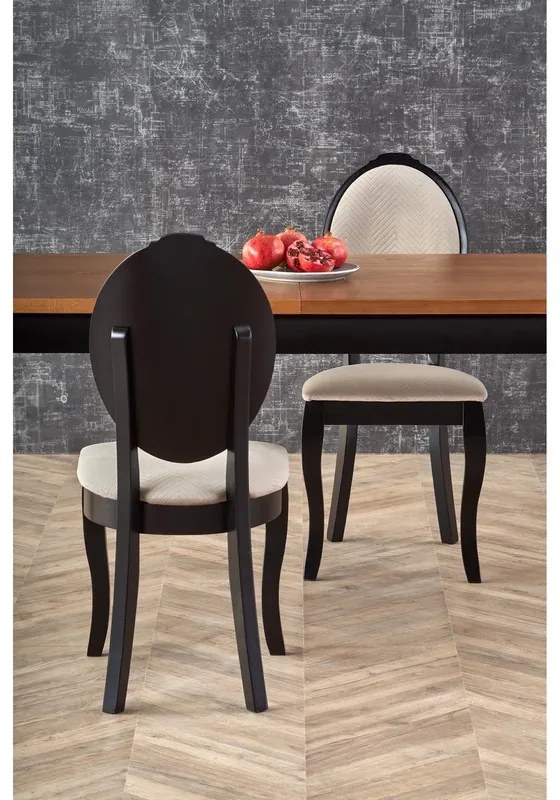 Masa de bucaterie Windsor, neagra