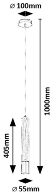 Pendul stil minimalist din lemn Braulia