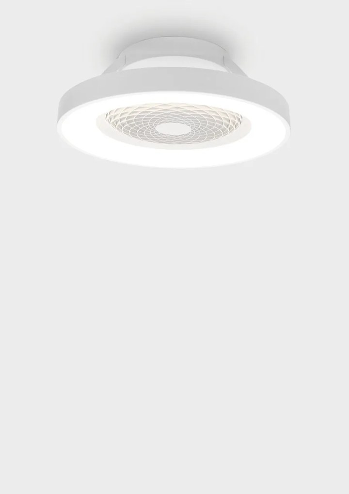 Lustra LED Smart cu Ventilator si telecomanda TIBET alb