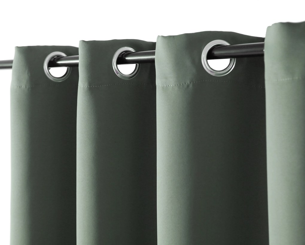 Draperie OXFORD 140x270 cm, gri-verde Agatat: Rejansa