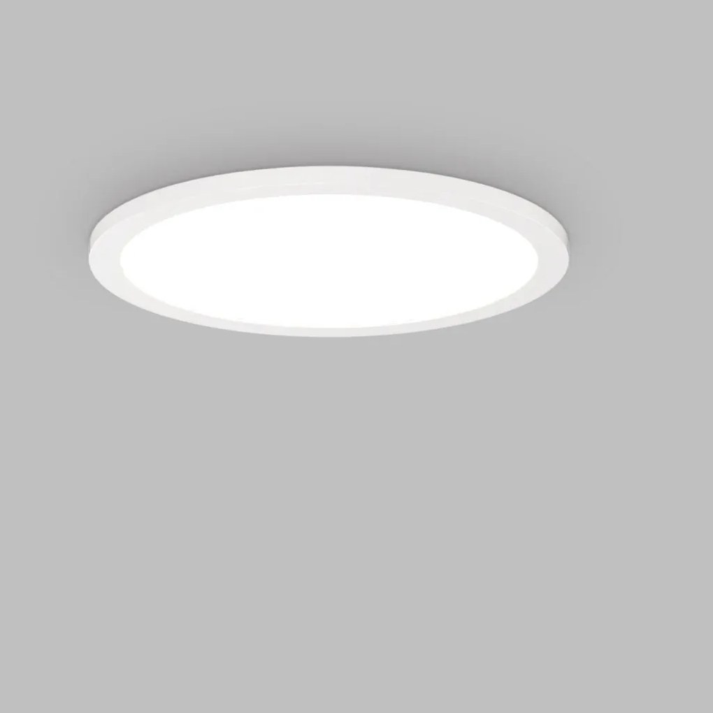 Plafoniera LED moderna Fly slim pl d35 3000k alba