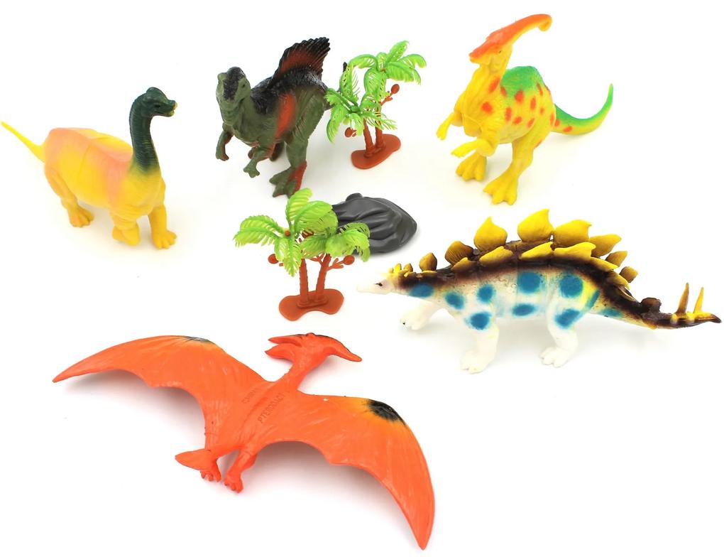 Set figurine jumbo 8 piese Dinosaur