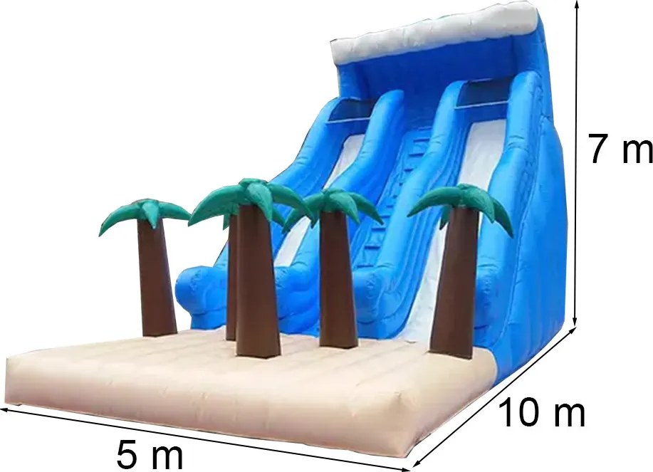 Castel gonflabil Palm Tree IV 10x5x7m