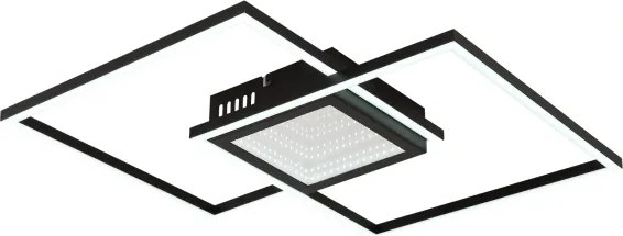 Globo 48468-32 - Plafonieră LED dimabilă SAUNDERS 32W/230V 42,6x42,6 cm