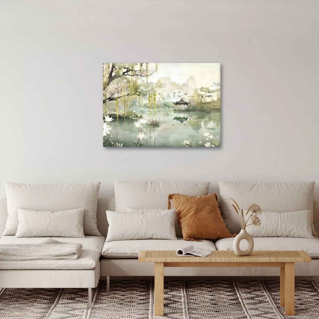 Tablou - Lac Chinezesc (70x50 cm)