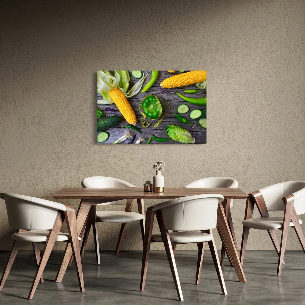 Tablou cu legume (90x60 cm)