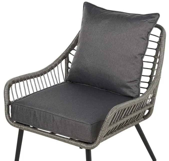 Set mobilier de grădină Lauza (gri). 1080816