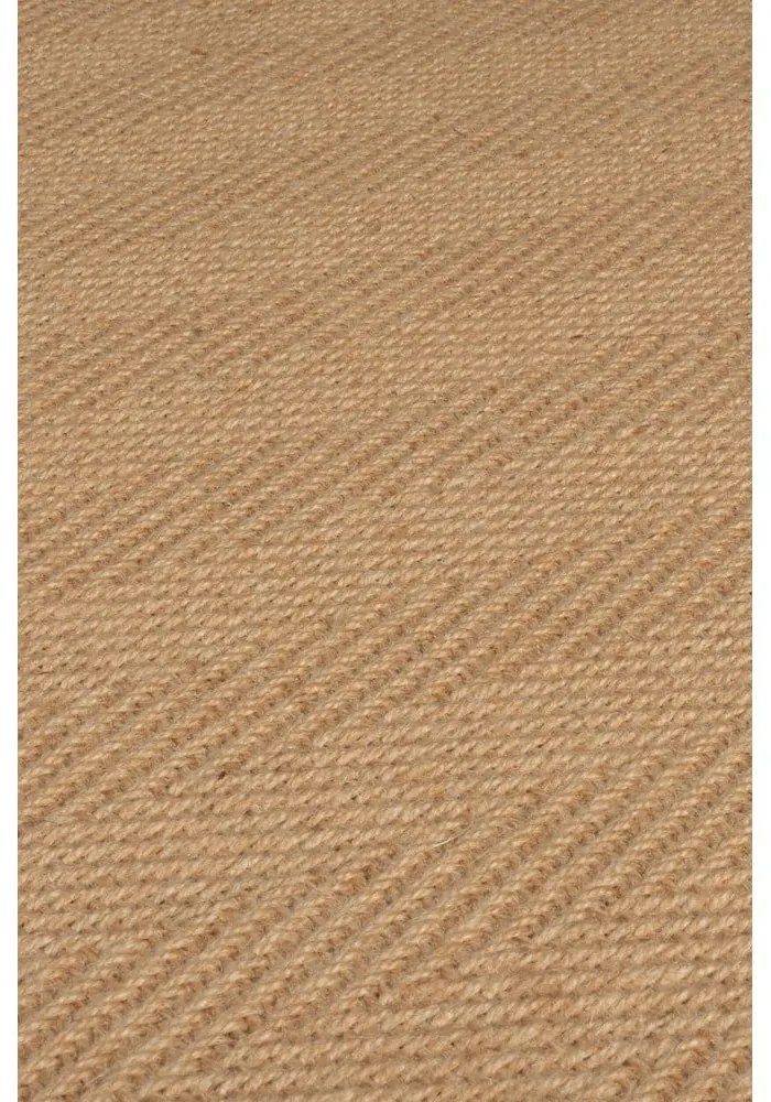 Covor în culoare naturală din iută 160x230 cm Kira – Flair Rugs