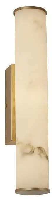 Aplica LED de perete baie metal aurie Wales