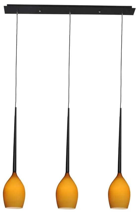 Lustra moderna Izza 3 AMBER