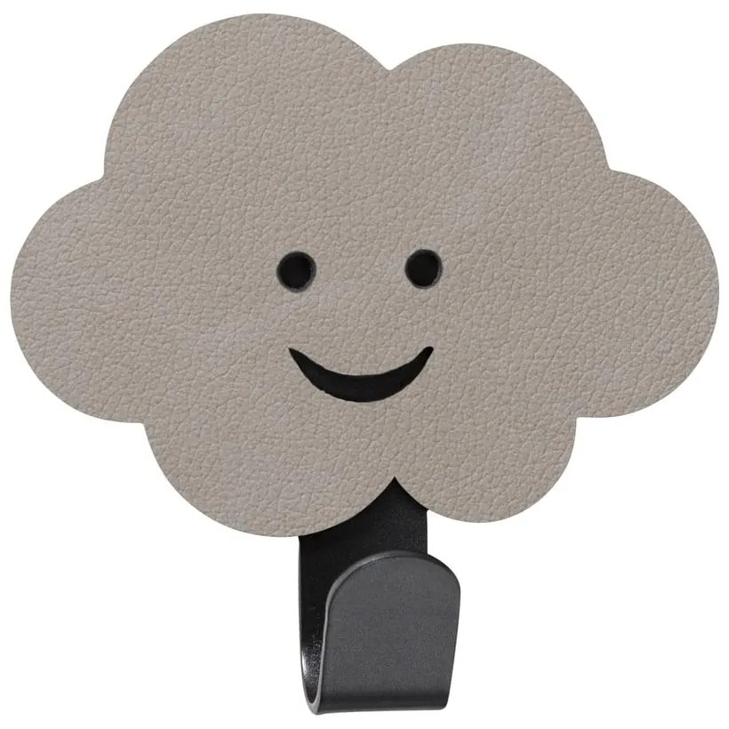 Cârlig gri autoadeziv din oțel Cloud Nupo – LIND DNA