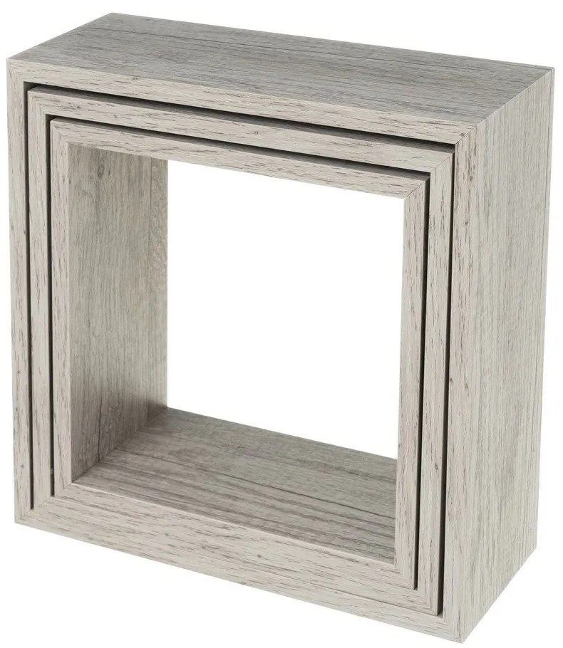 Rafturi gri 3 buc. – Casa Selección