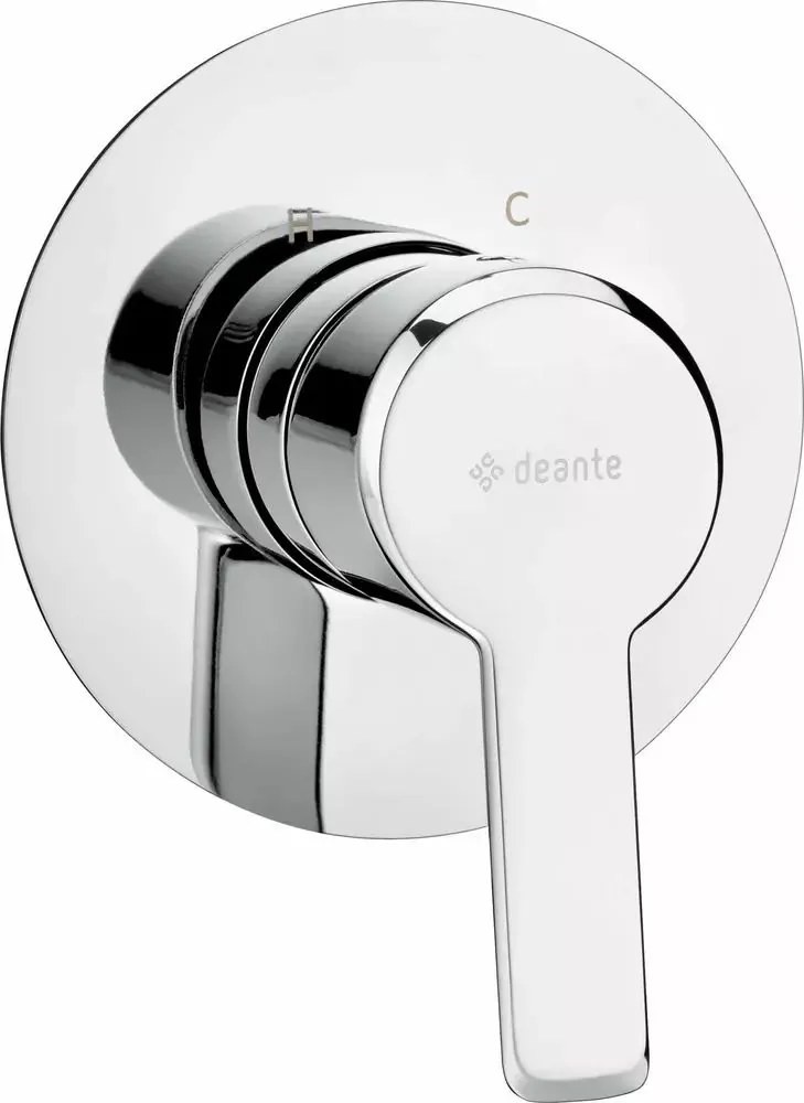 Baterie dus monocomanda incastrata Deante Arnika crom