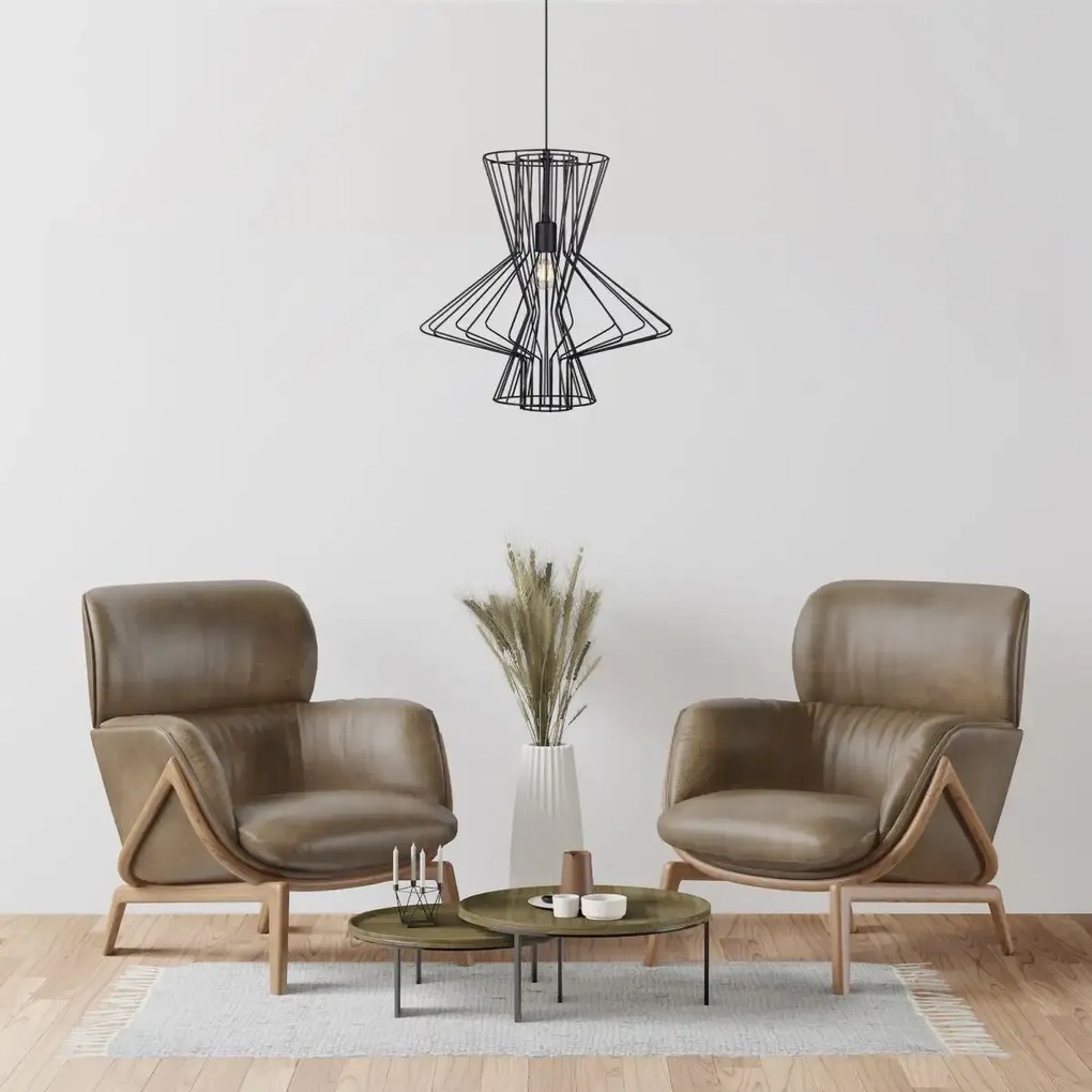 Pendul cu un glob negru-alb homs ro11334