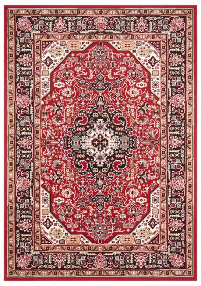 Covor Nouristan Skazar Isfahan, 80 x 150 cm, roșu