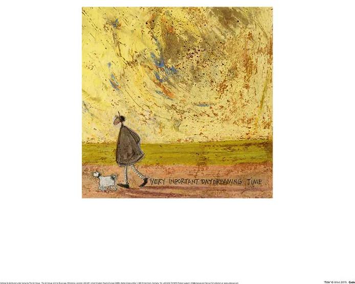 Sam Toft - Very Important Daydreaming Time Reproducere, (30 x 30 cm)