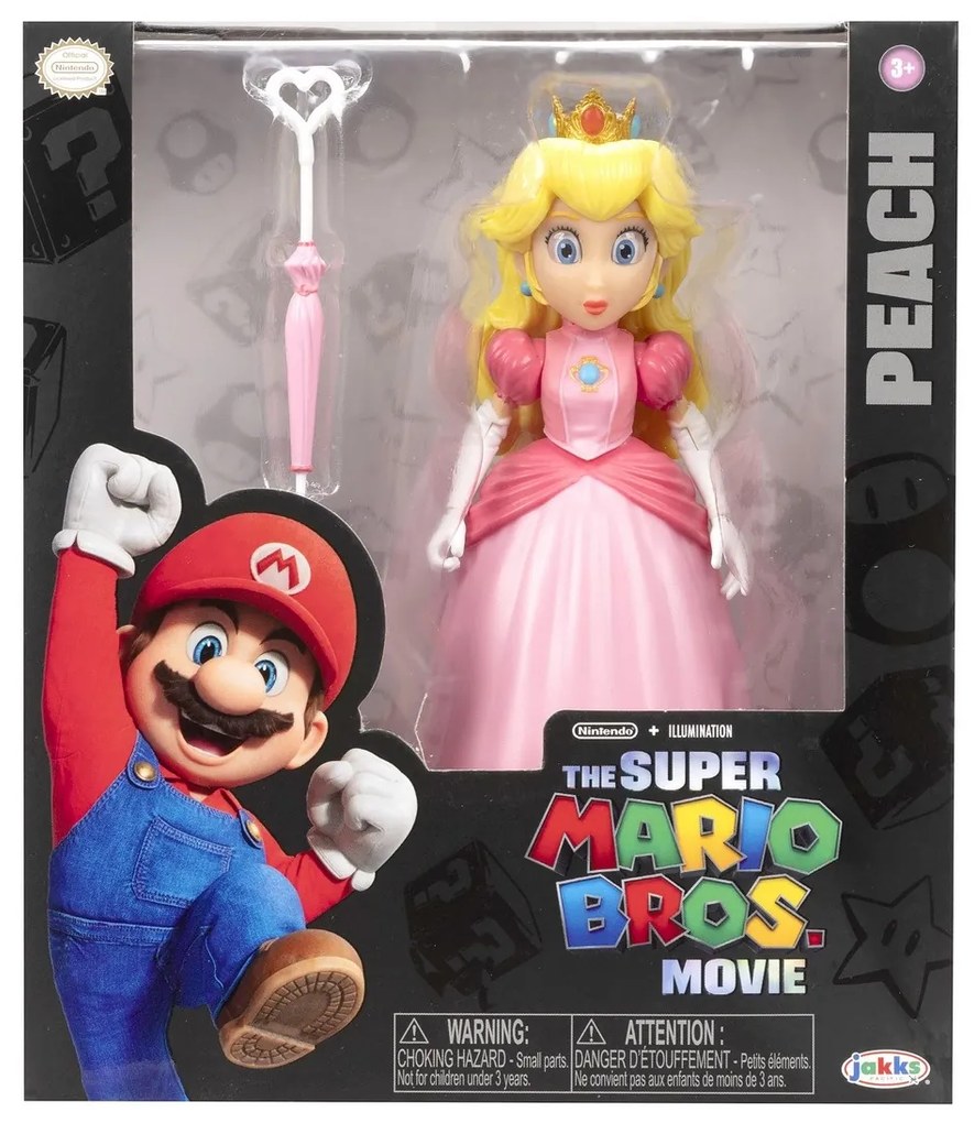 Super Mario Movie Figurină Peach, 13 cm