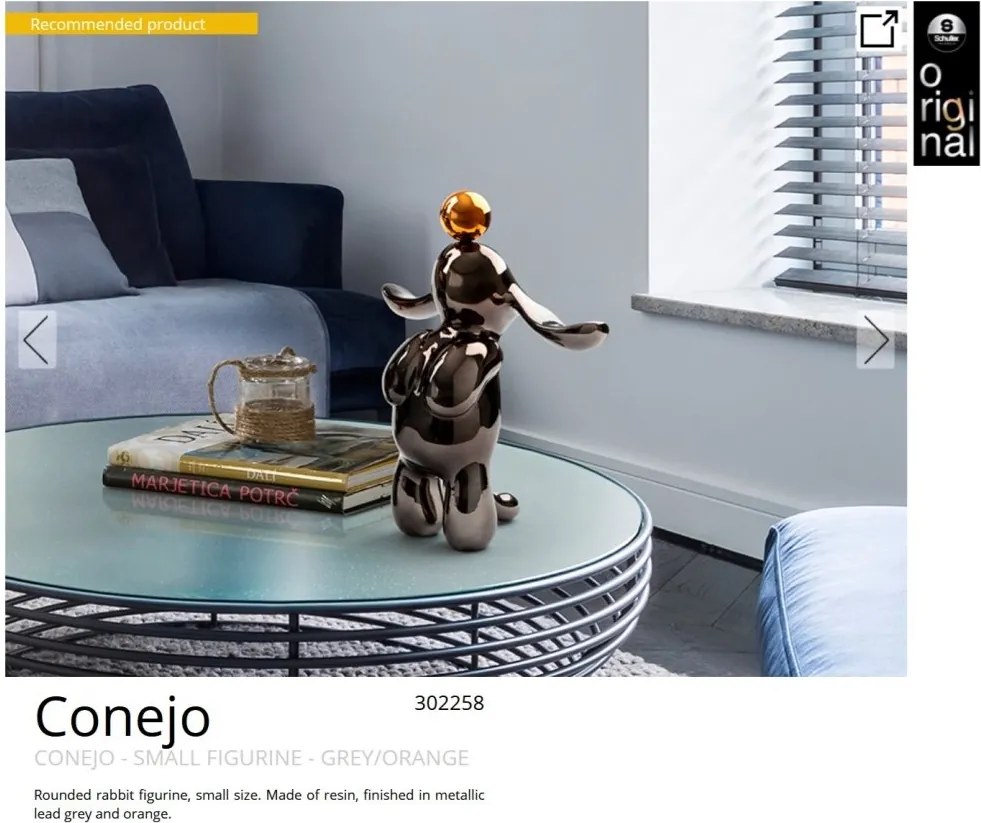 Figurina decorativa Conejo S