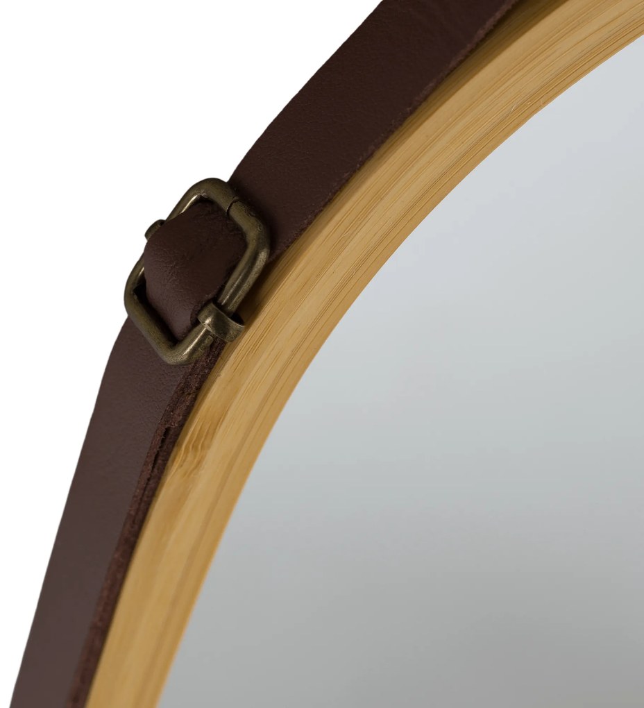 Oglindă, bambus, natural, LEMI 3+C420