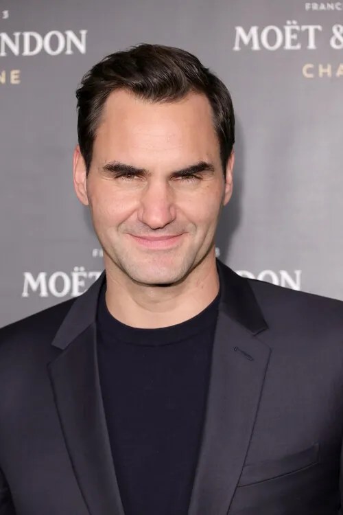 Fotografie Roger Federer at the Moet & Chandon Holiday Season Celebration, Michael Loccisano