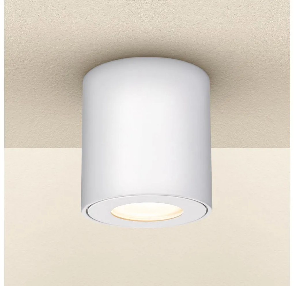 Spot pentru baie Brilagi MIA 1xGU10/30W/230V 84x80 mm alb IP54