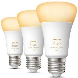 Set de 3 becuri LED dimabile Philips Hue WHITE A60 E27/6W/230V 2200-6500K
