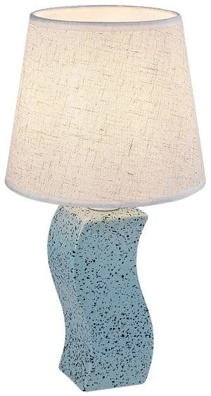 Rabalux 74074 - Lampă de masă DAYAMI, 1xE14/40W/230V, albastru