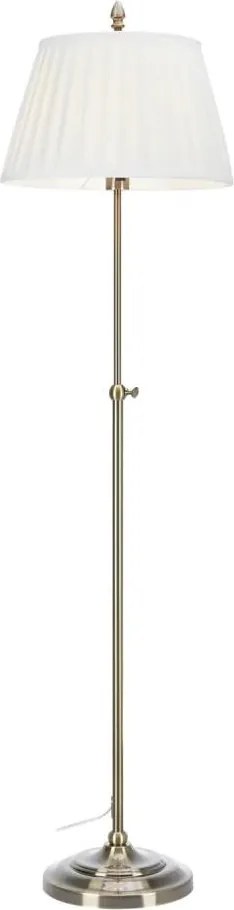 Markslöjd 108972 - Lampă de podea OXFORD 1xE14/40W/230V alb/alamă