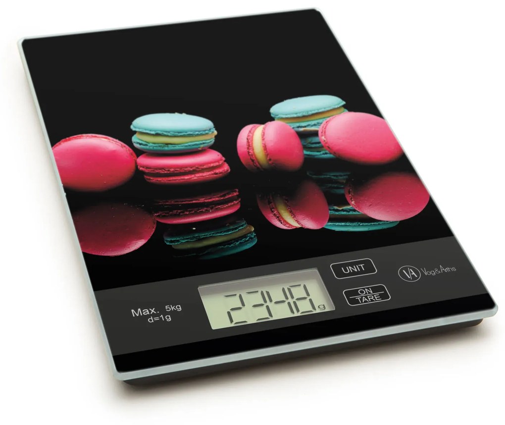 Vog und Arths - Cantar de bucatarie, 5 kg, model , zmacaron,
